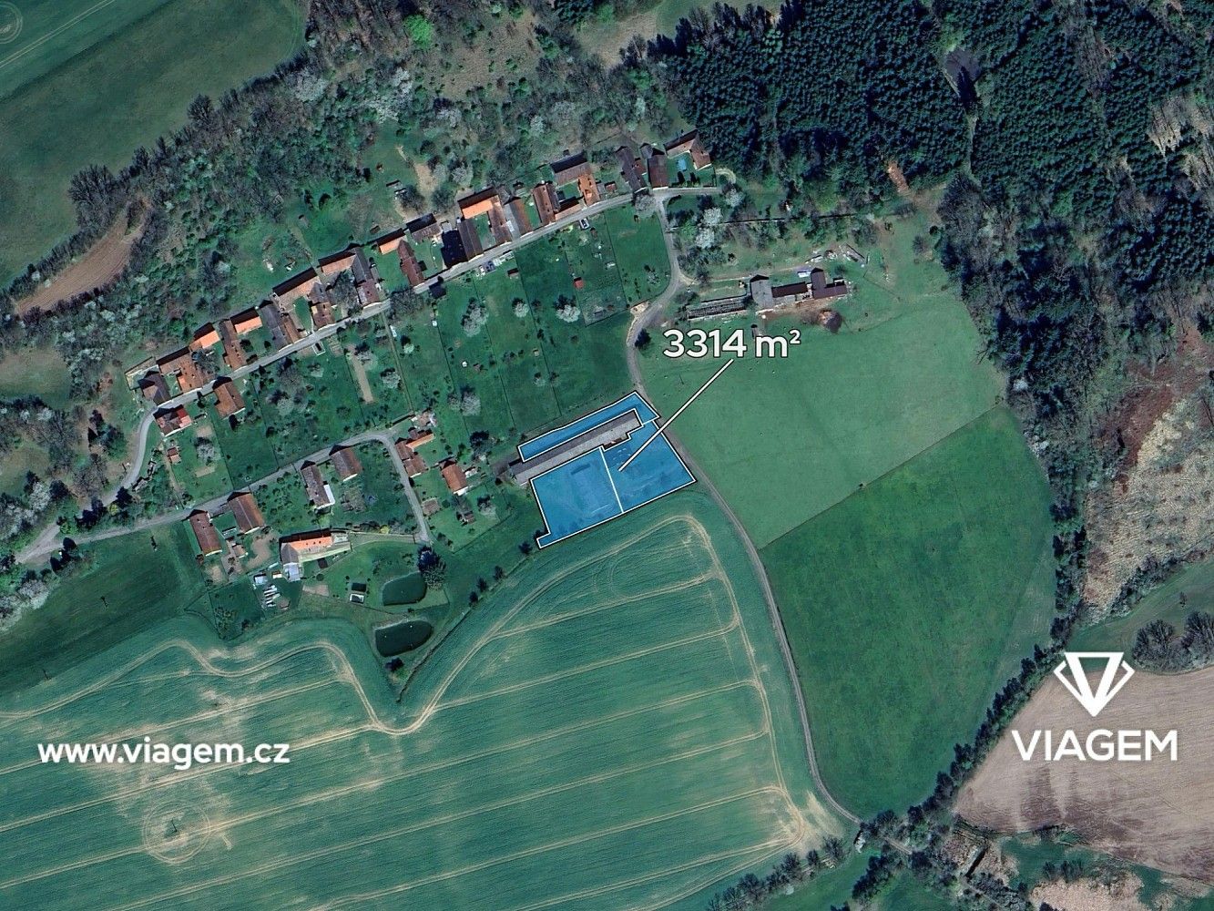 Zemědělské pozemky, Jistebnice, okres Tábor, Jihočeský kraj - 2