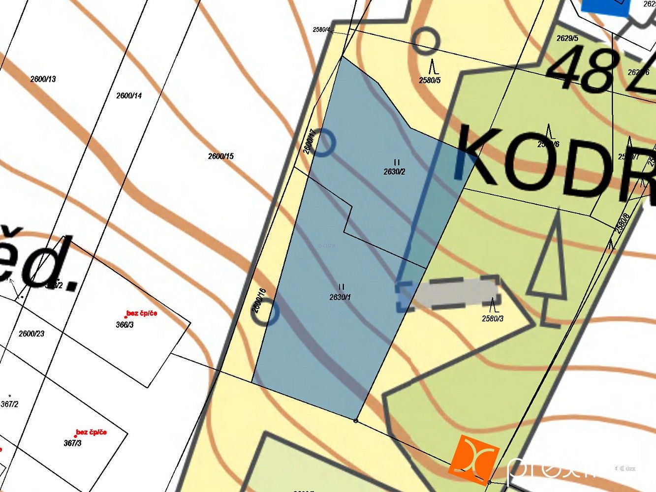 Pozemek · Bukovany, okres Benešov - 3