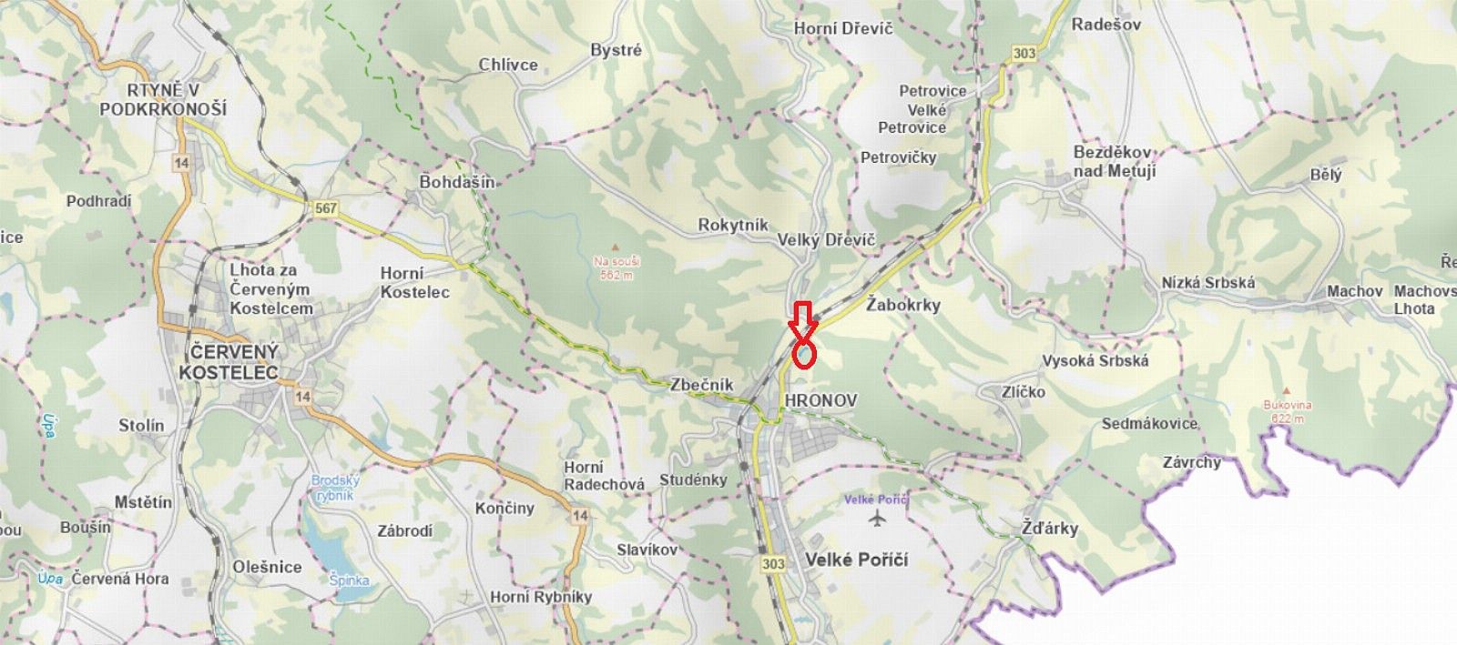 Les · Hronov - Dobříč, okres Náchod, Královéhradecký kraj - 3