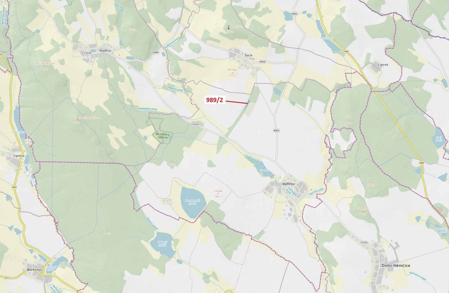 Lesy, Volfířov, okres Jindřichův Hradec, Jihočeský kraj - 1