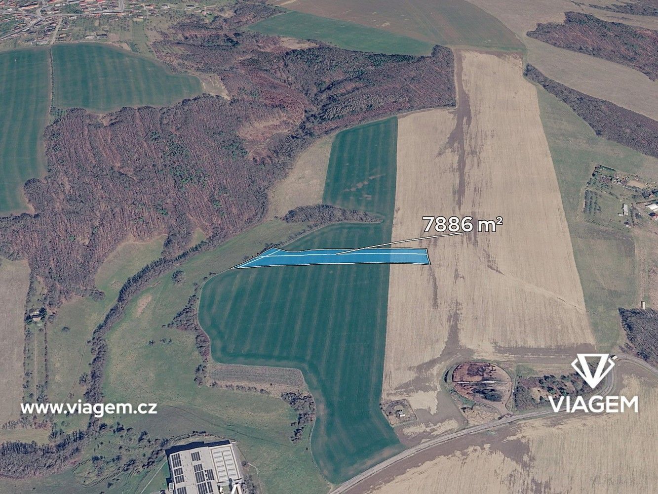 Zemědělské pozemky, Dobrkovice, okres Zlín, Zlínský kraj