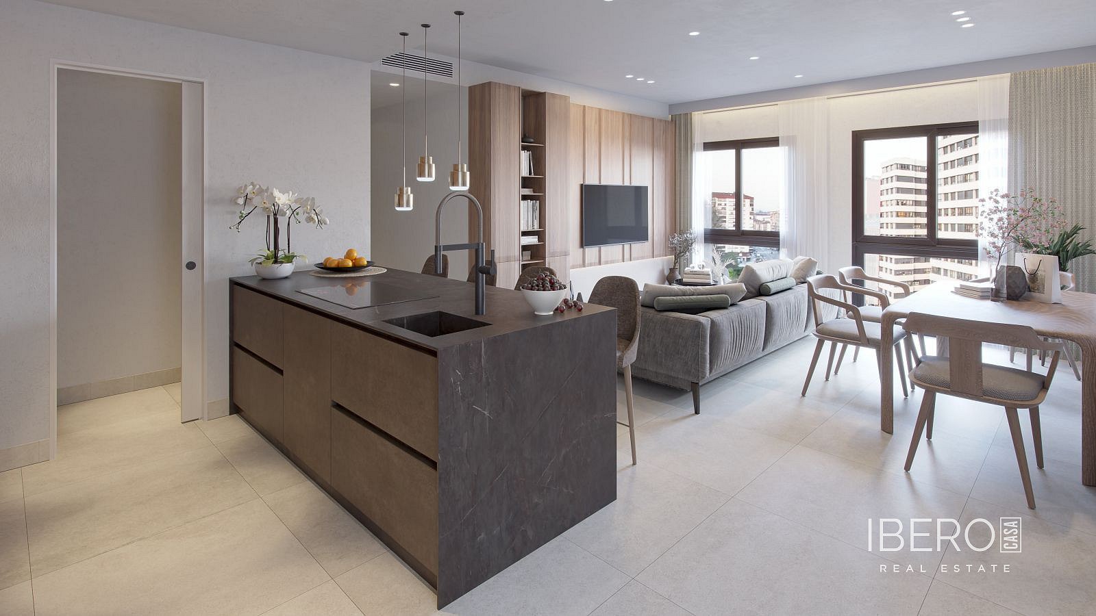 3+kk, Málaga Centro, Španělsko, 83 m² - 2