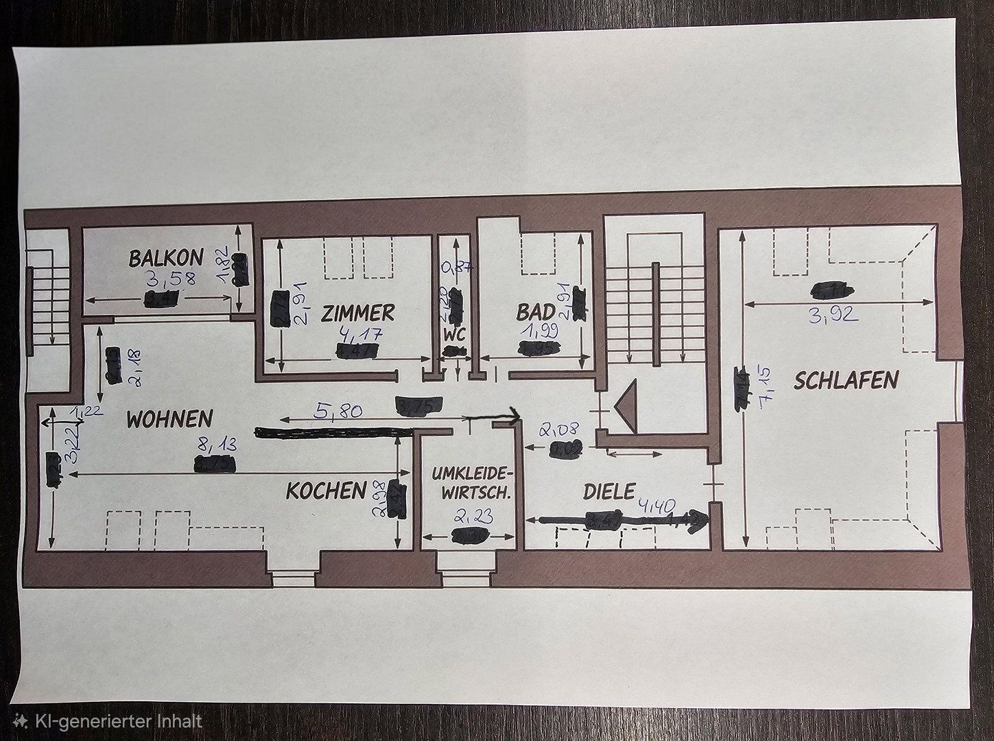 Prodej byt 3+kk - Tangermünder Weg 18 Berlin Falkenhagener Feld Berlin 13583, 100 m² - 5