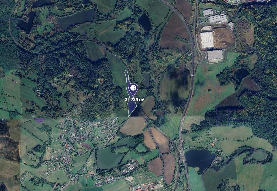 Prodej louka - Hájek, 32 739 m²