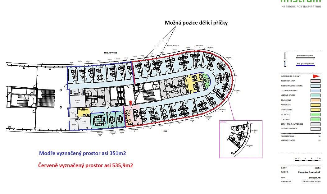 Kancelář · 535 m² · Praha - Nusle, okres Praha 4, Hlavní město Praha - 4