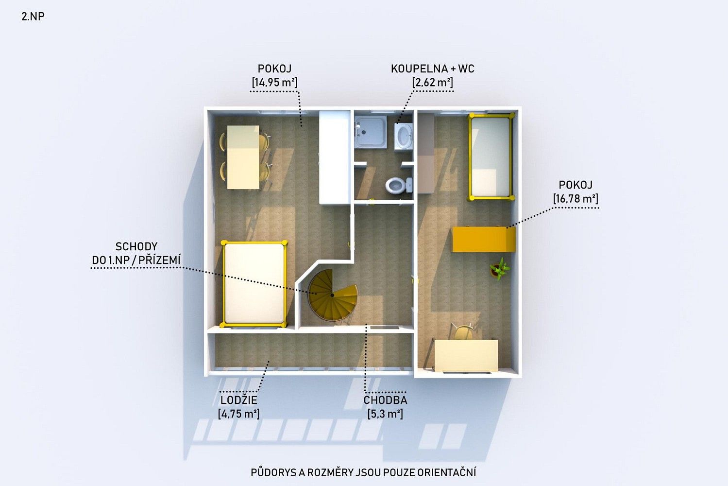 Prodej rodinný dům - Teplá - Zahrádka, okres Cheb, 130 m² - 5
