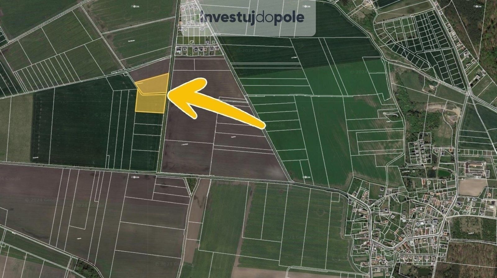 Prodej zemědělský pozemek - Chudíř, 3 799 m²