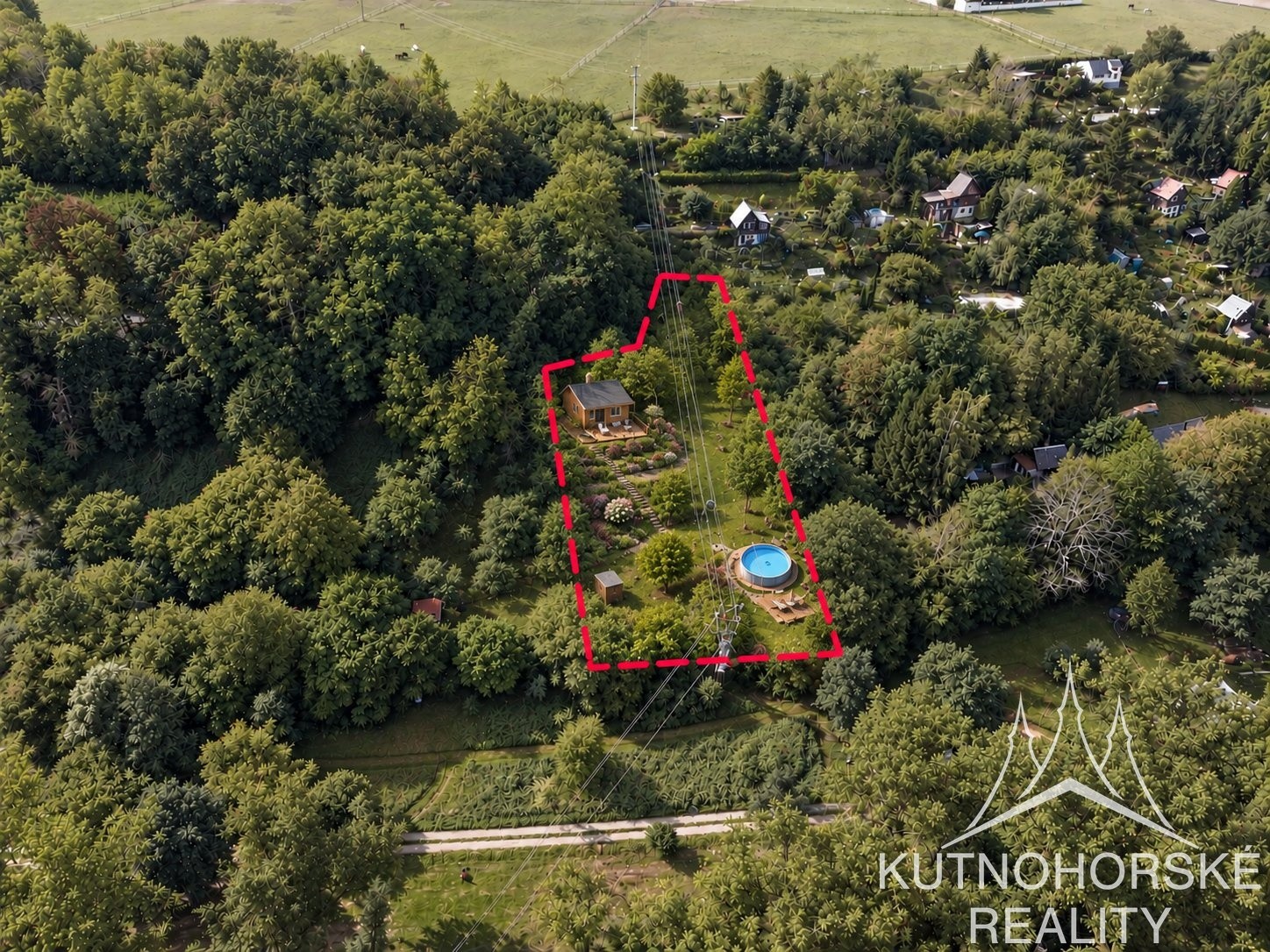 Prodej zahrada - Strenice, 1 707 m² - 2