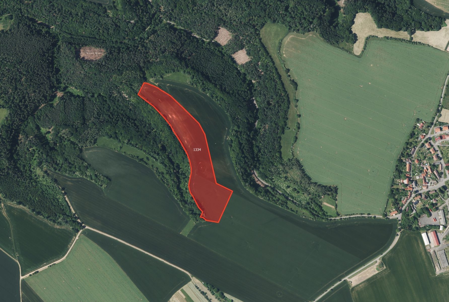 Zemědělský pozemek, 51 372 m²