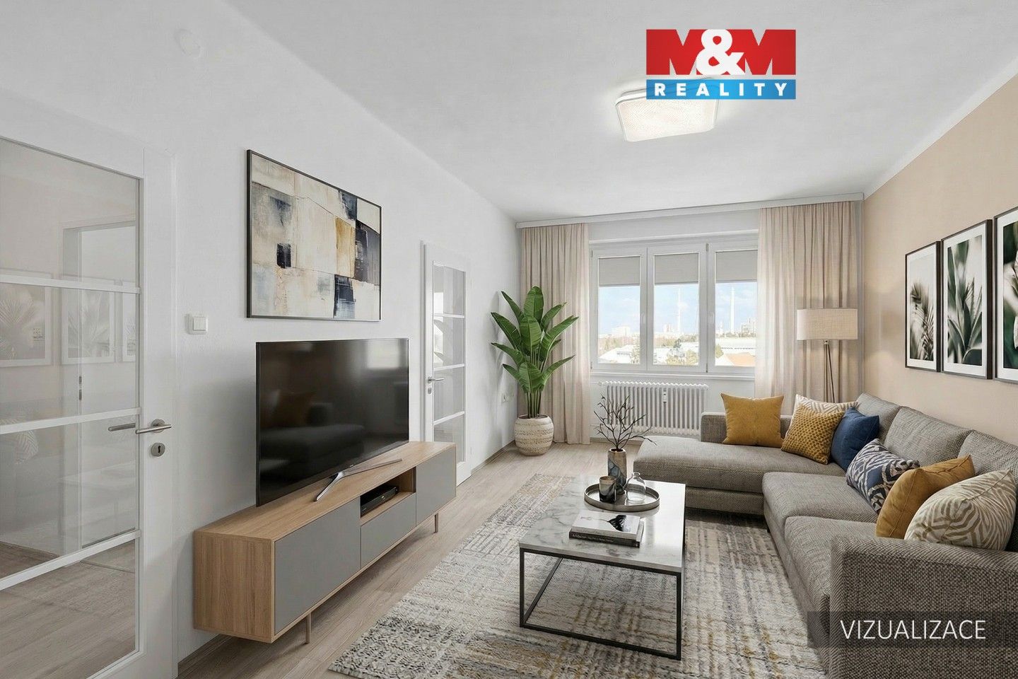 2+1, Štefánikova, Kralupy nad Vltavou, 52 m²