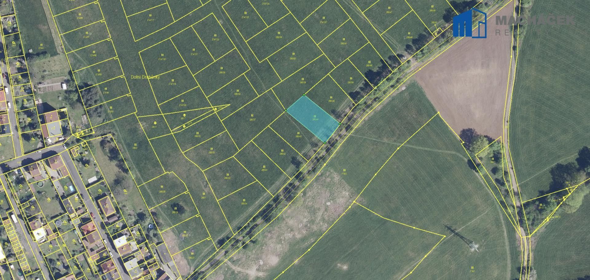 Prodej pozemek pro bydlení - Švermova, Dubí, 597 m²