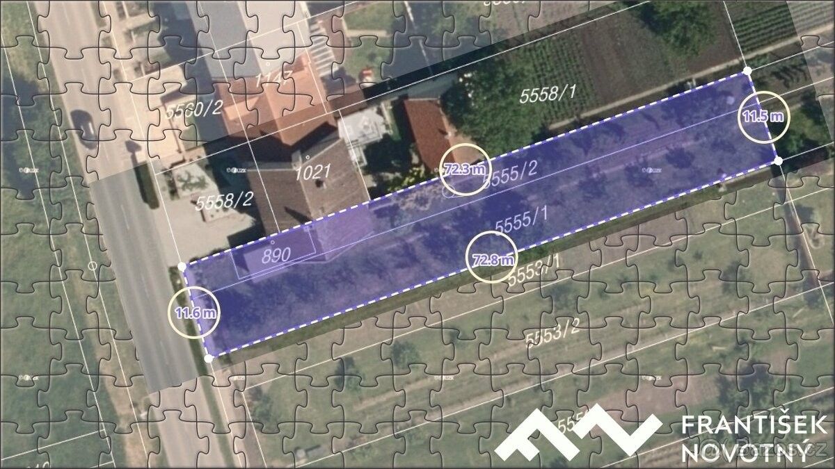 Prodej pozemek pro bydlení - Blatnice pod Svatým Antonínkem, 696 71