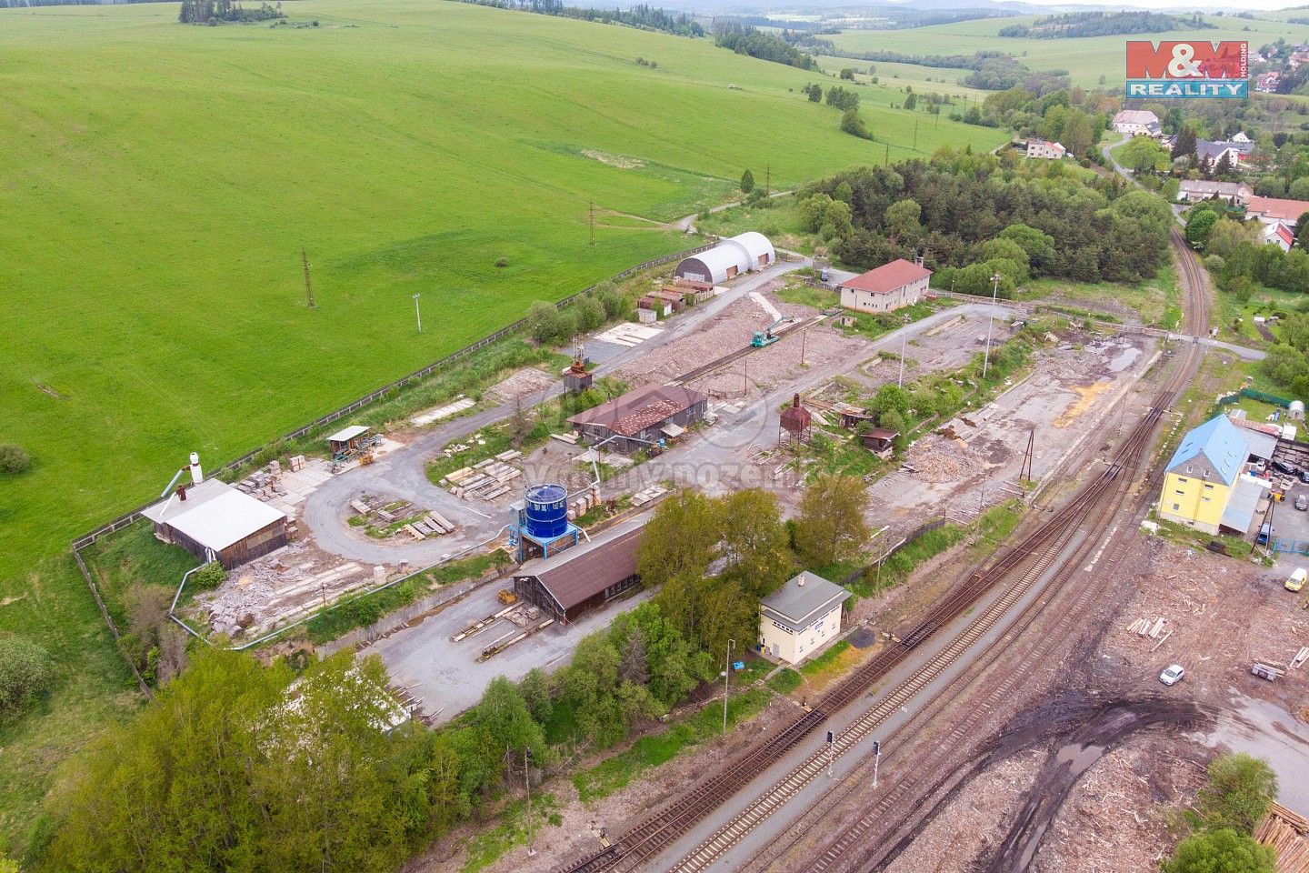 Výrobní prostory, Valšov, okres Bruntál, Moravskoslezský kraj, 23 997 m² - 1