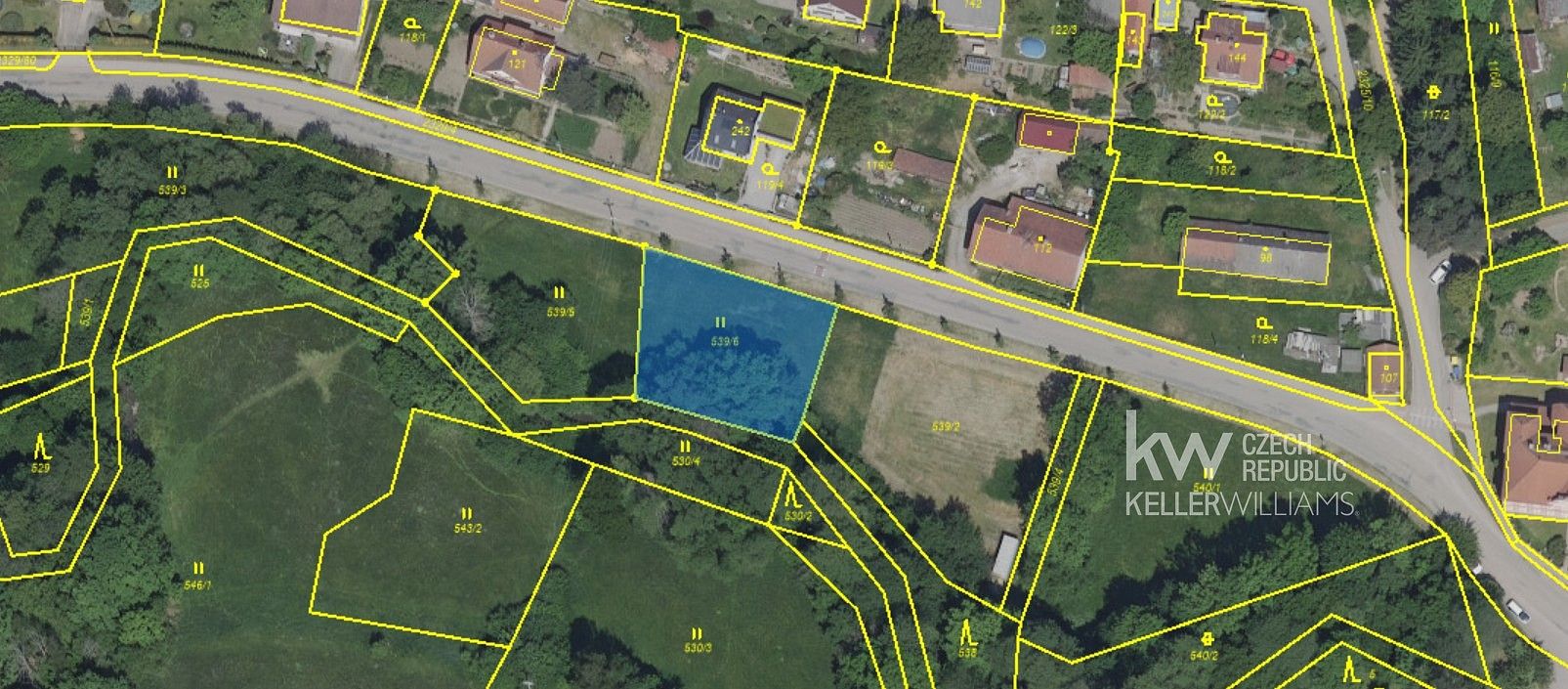 Pozemek pro bydlení, 781 m²