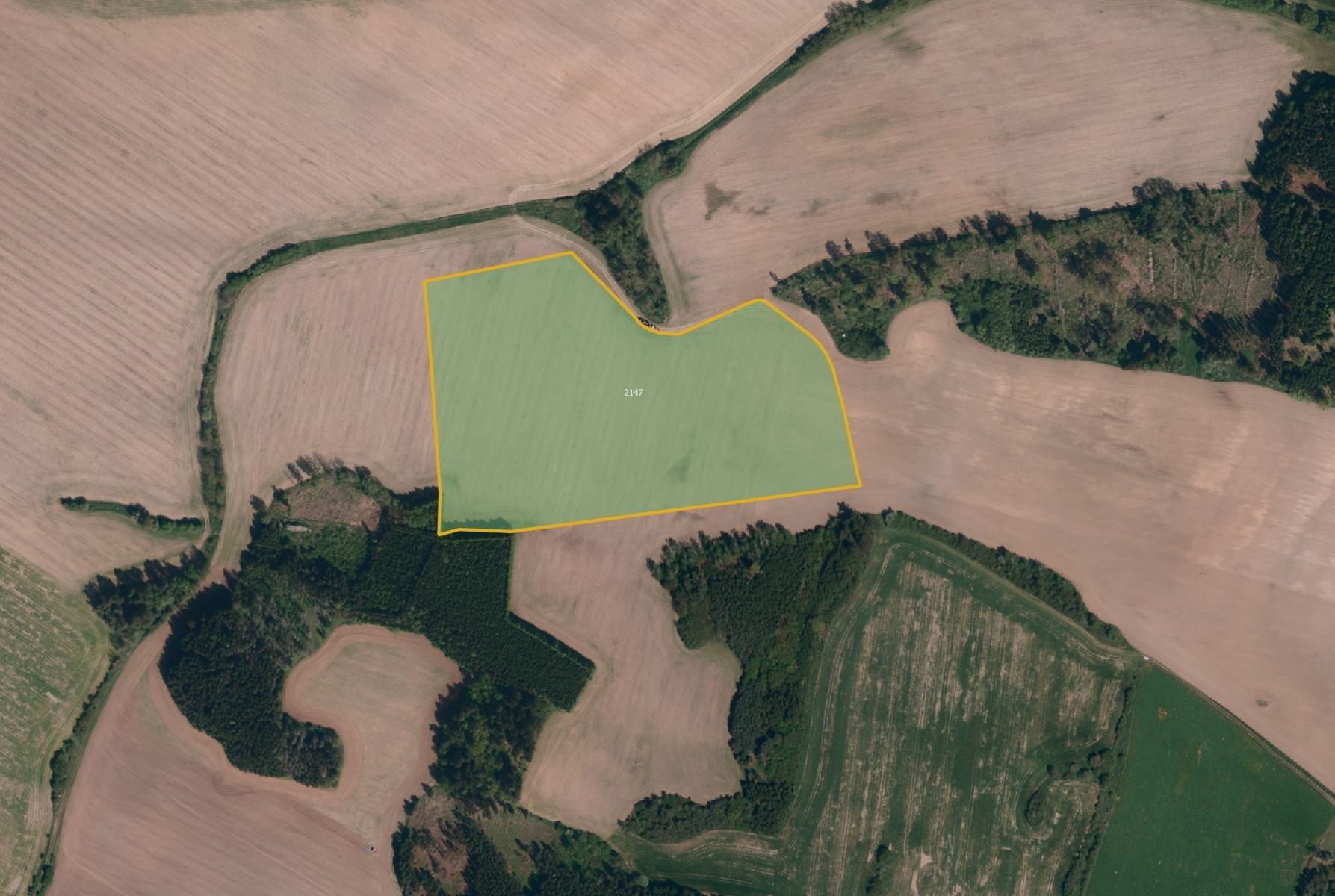 Zemědělský pozemek, 54 364 m²