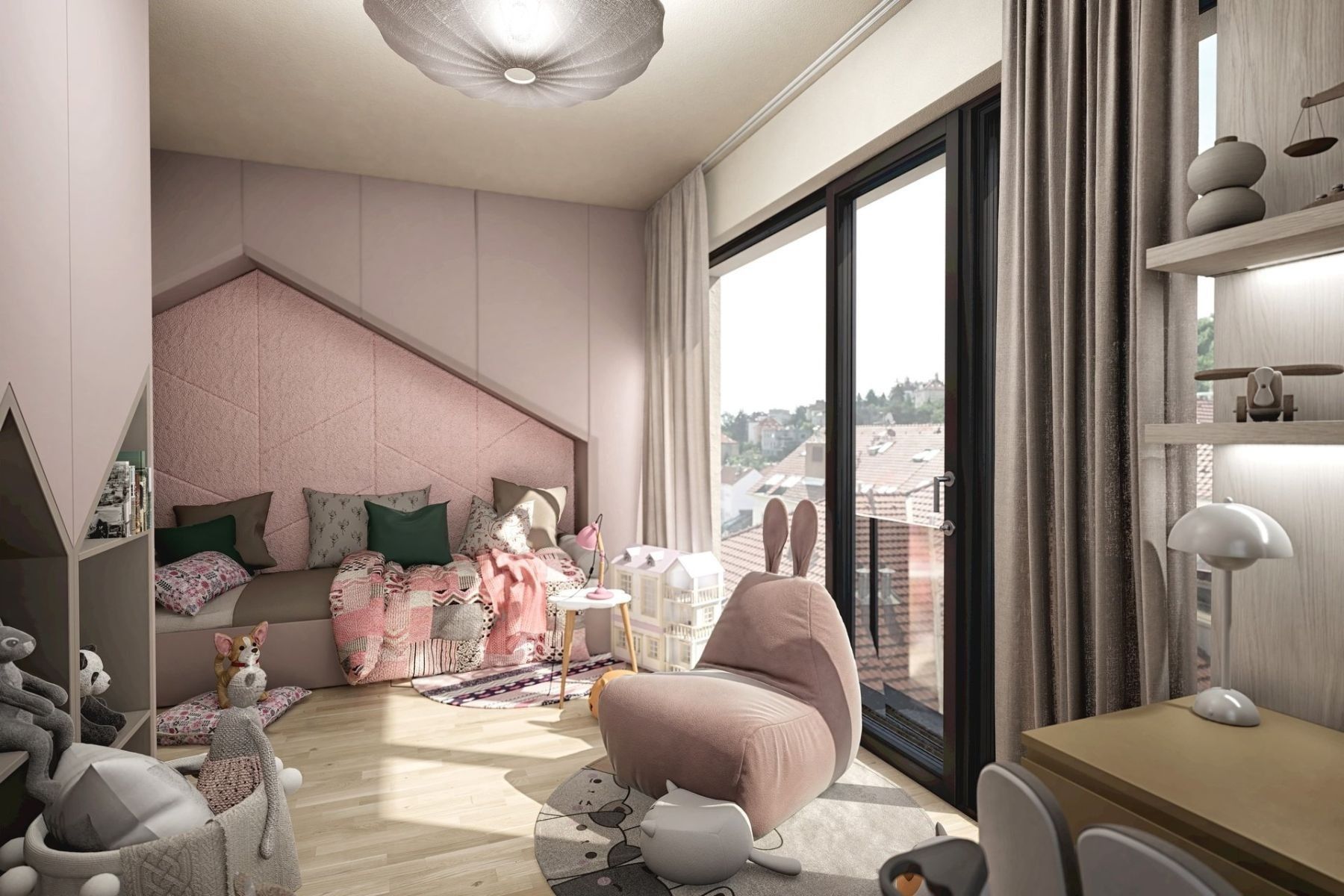 3+kk, Na Laurové, Praha - Smíchov, 95 m² - 1
