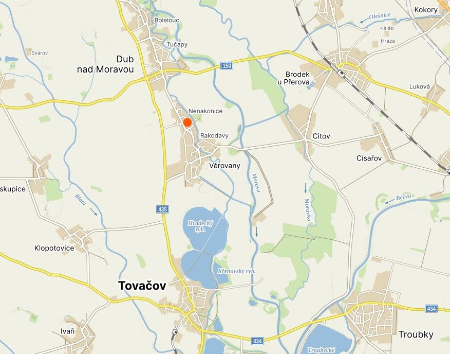 Garáže, Dub nad Moravou, 783 75