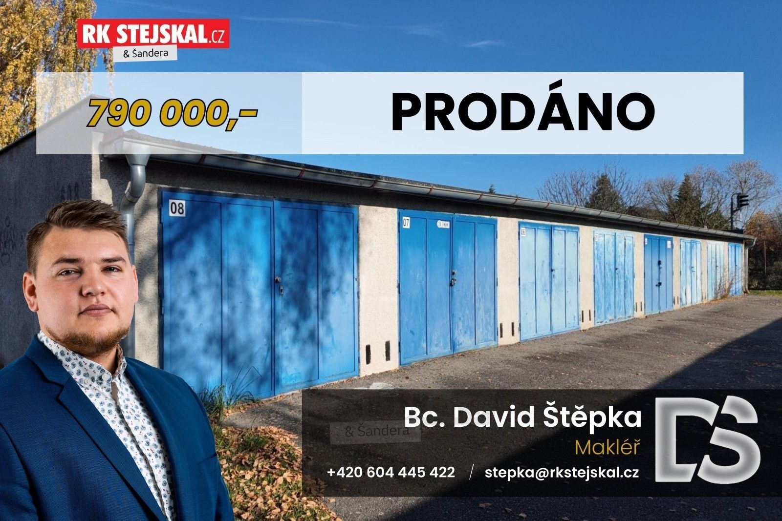 Garáže, Ovocná , České Budějovice 7, 18 m² - 2
