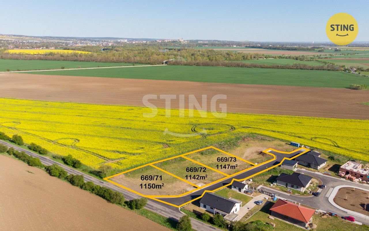 Pozemky pro bydlení, Cítov, 1 147 m² - 1