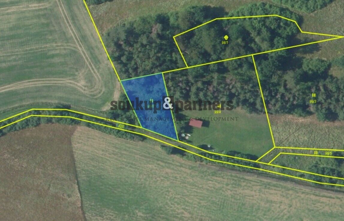 Louky, Slapy, 669 m² - 2