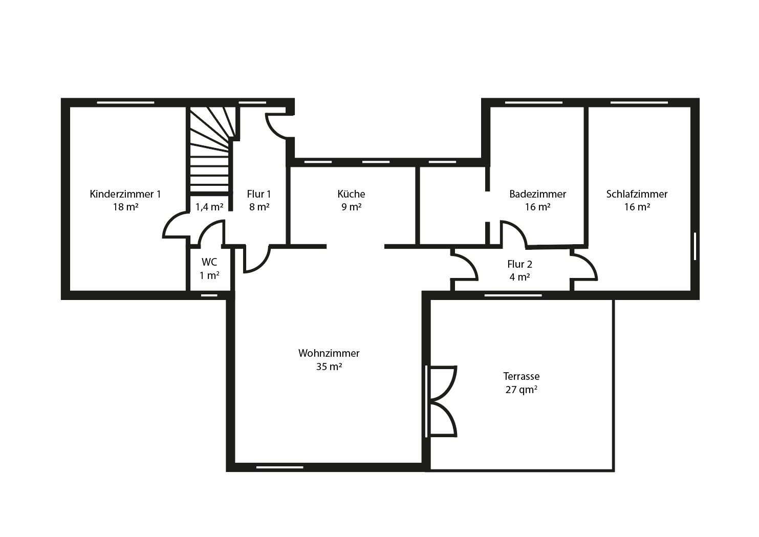 Rodinné domy, Gartenweg 3, , Bavorsko, 148 m² - 1
