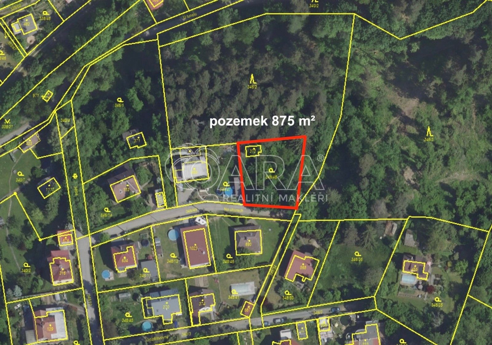 Prodej pozemek pro bydlení - Na úhorech, Senohraby, 845 m²