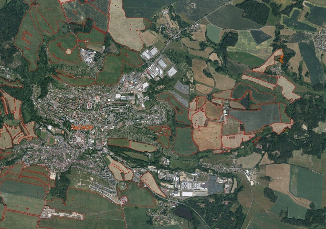 Prodej zemědělský pozemek - Tachov, 1 549 m² - 2