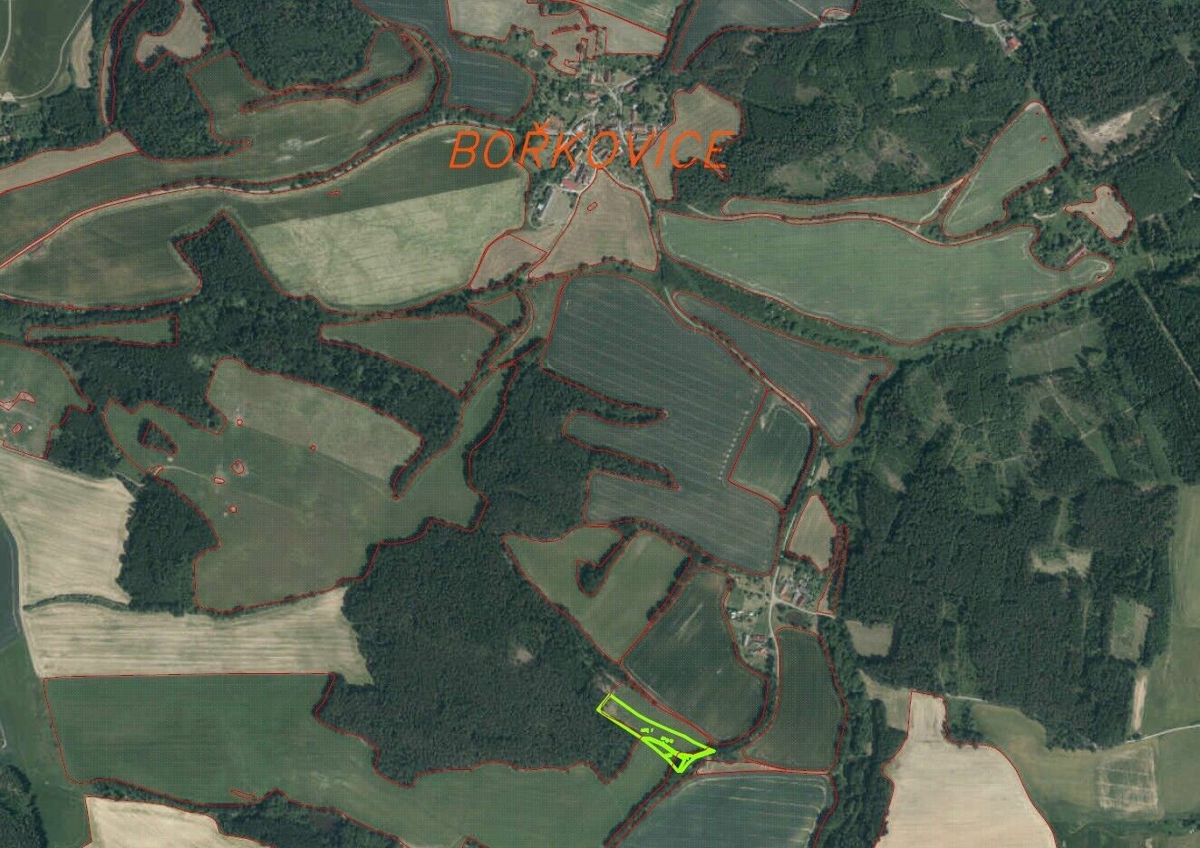 Prodej zemědělský pozemek - Zvěstov Bořkovice, 9 983 m² - 5