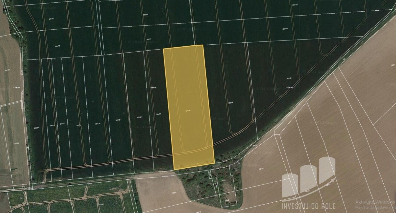 Prodej zemědělský pozemek - Křenice, 3 337 m²