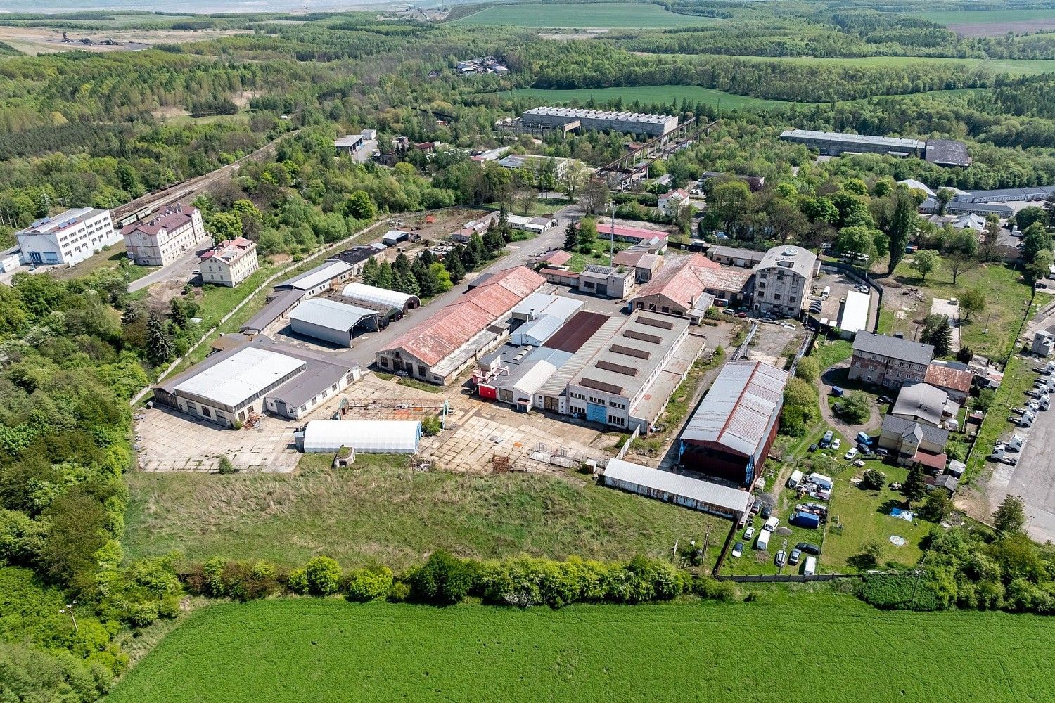 Prodej výrobní prostory - Kadaň - Prunéřov, okres Chomutov, 11 945 m² - 5