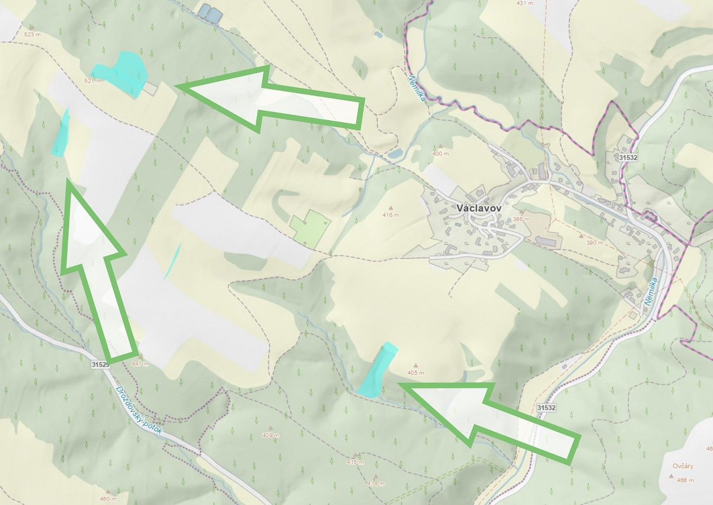 Les · Zábřeh - Václavov, okres Šumperk - 4