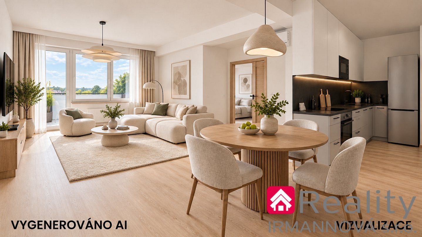 2+kk, Znojemská, Pohořelice, okres Brno-venkov, 60 m² - 1