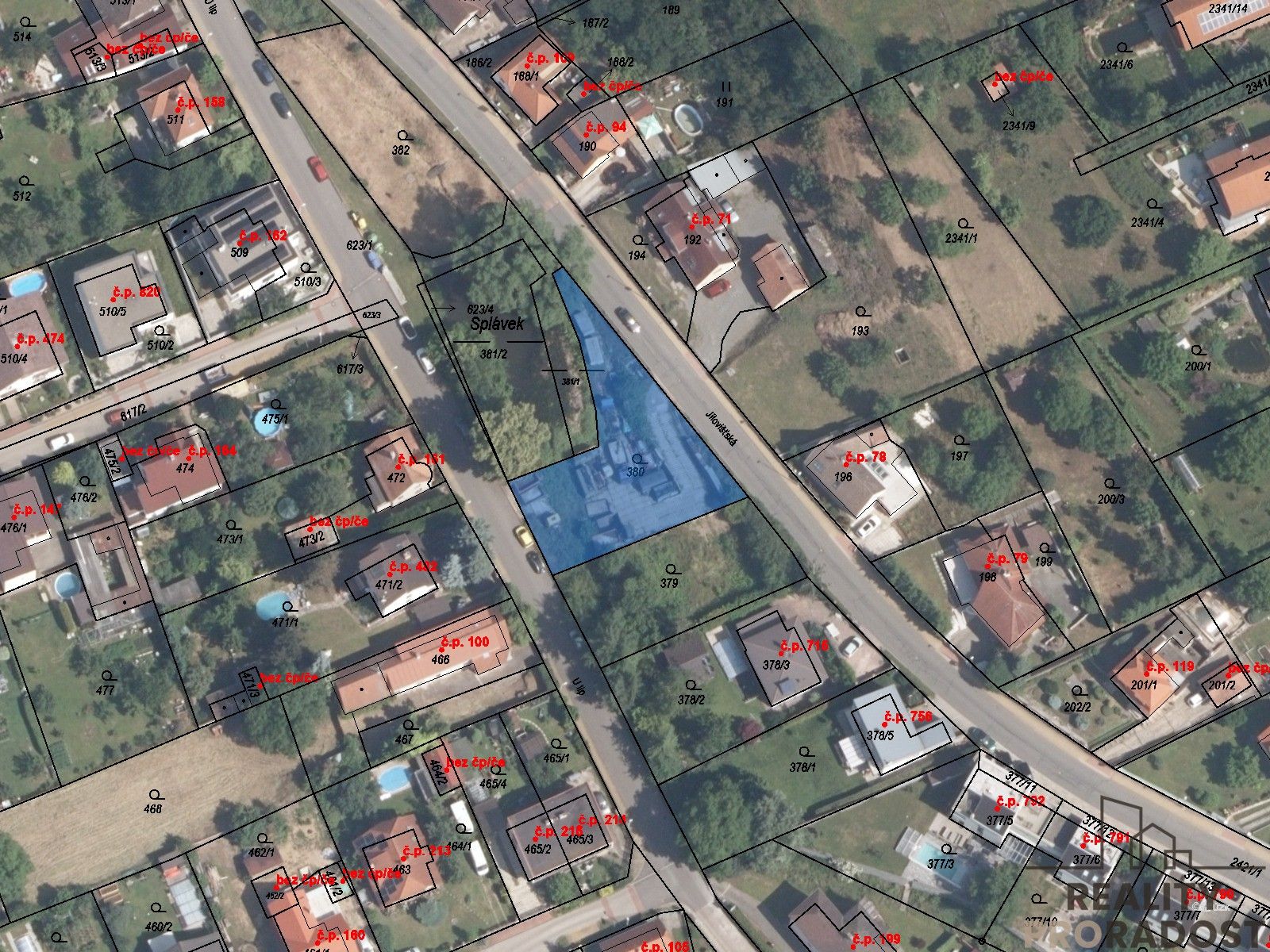 Pozemky pro bydlení, Praha, 817 m² - 1