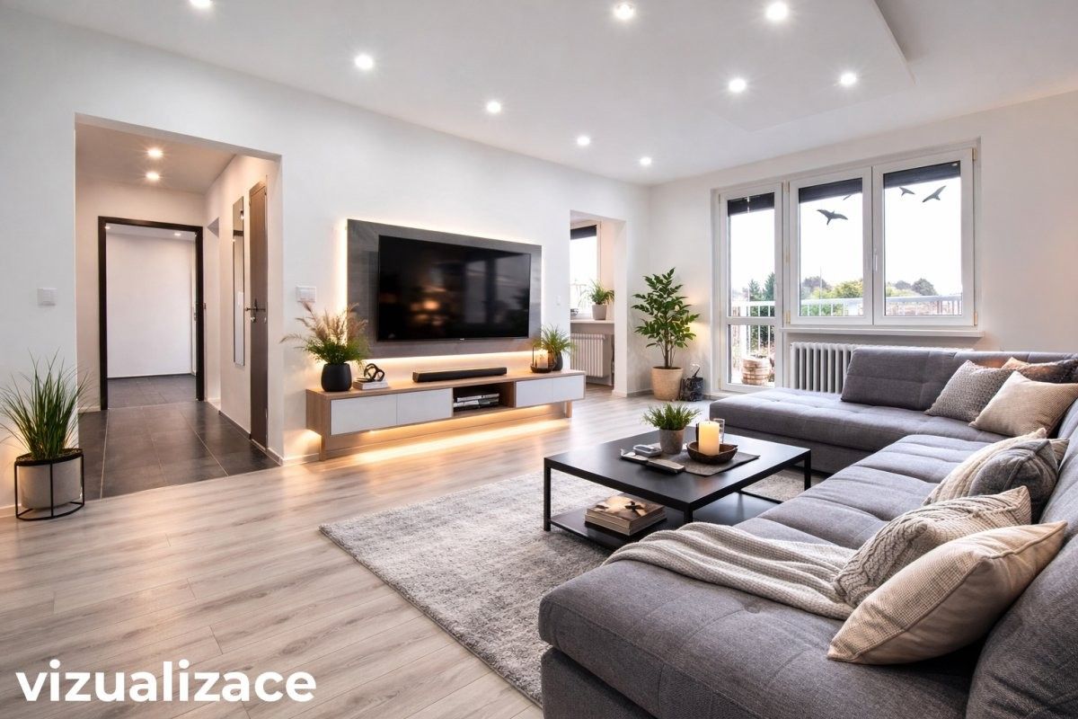 2+1, Vysoká, Brno, 54 m²