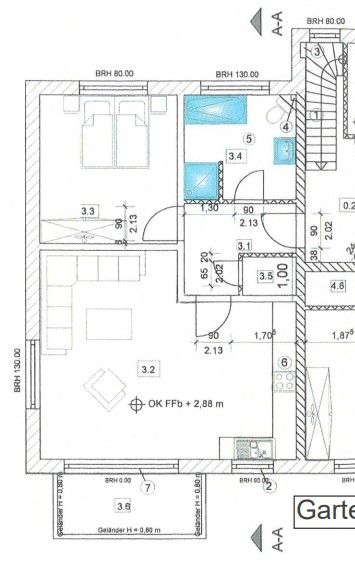 2+1, Zaackoer Weg 36a, , Braniborsko, 64 m² - 1