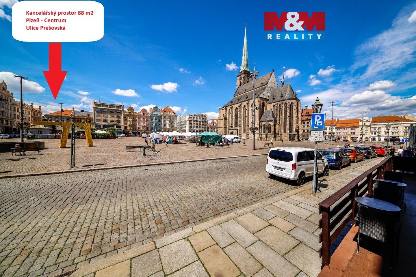Kanceláře, Prešovská, Plzeň, 88 m²