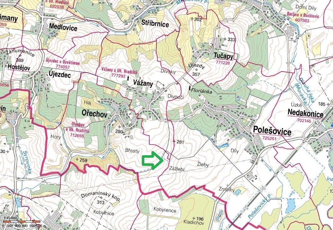 Pozemky pro bydlení, Polešovice, 687 37 - 1