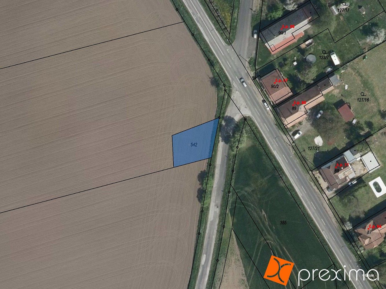 Zemědělské pozemky, Smidary, okres Hradec Králové - 1