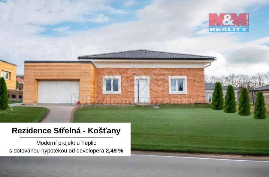 Rodinné domy, Košťany, 127 m²