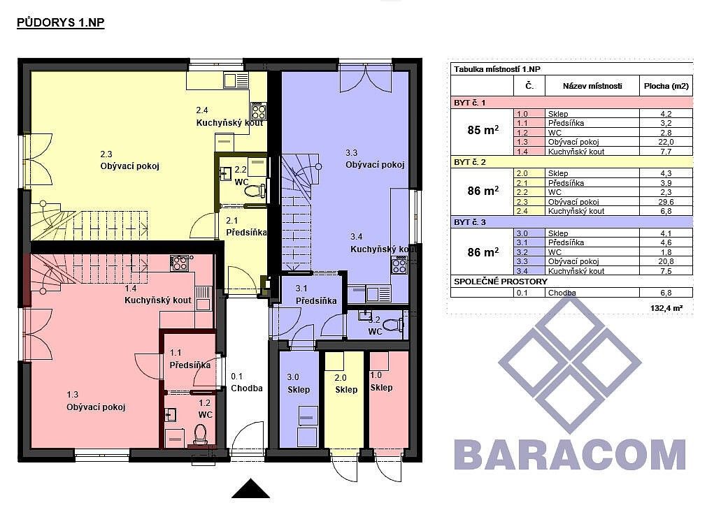 Prodej byt 3+kk - K Lesíku, Tachov, 85 m² - 5