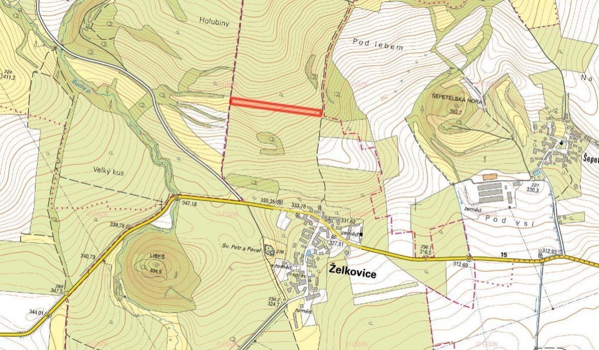 Prodej pozemek - Želkovice