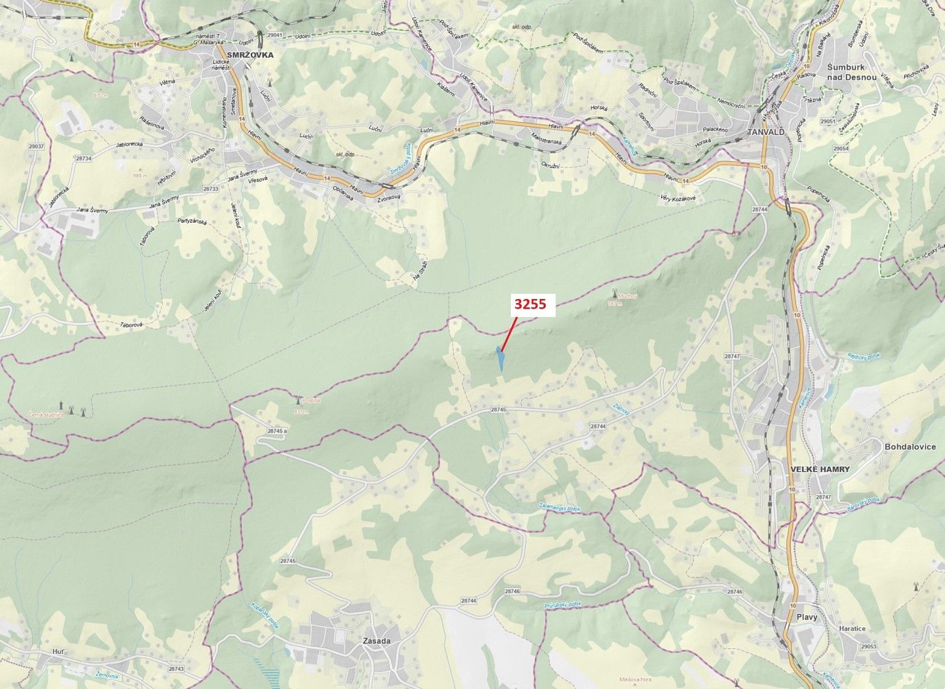 Les, 6 125 m²