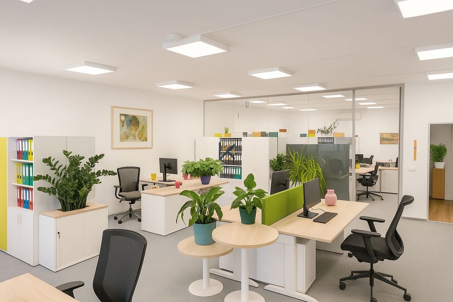 Pronájem kancelář - Křižíkova, Praha, 259 m²