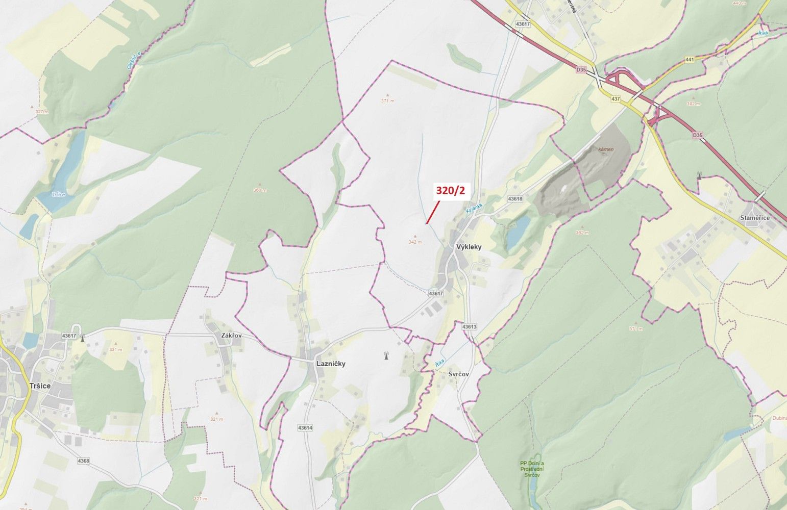 Les, 195 m²