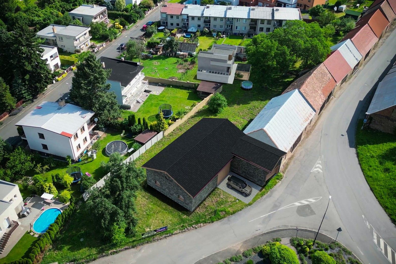 Prodej komerční pozemek - Barborka, Kouřim, 1 722 m²