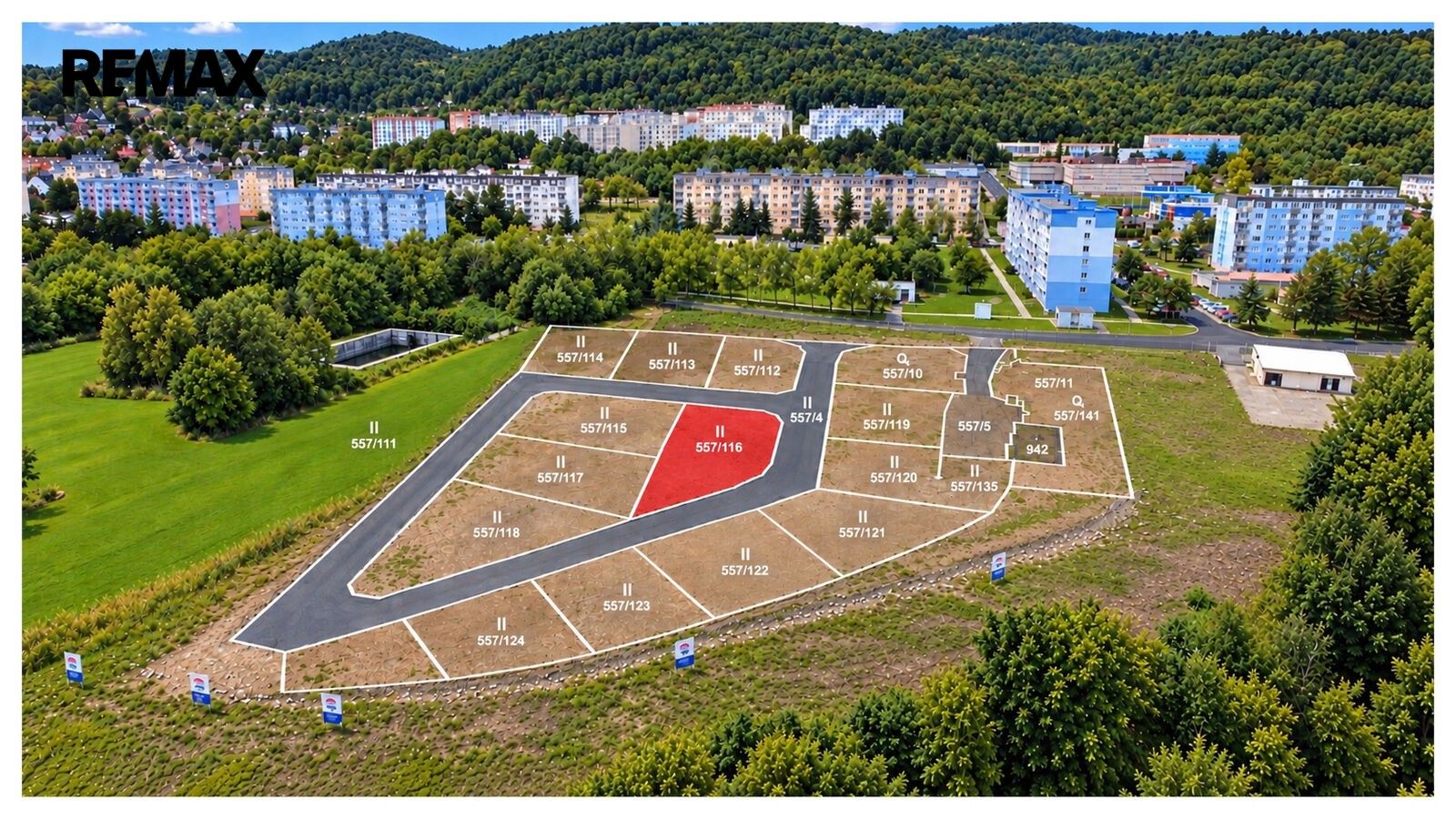 Pozemky pro bydlení, Krupka, 901 m² - 1
