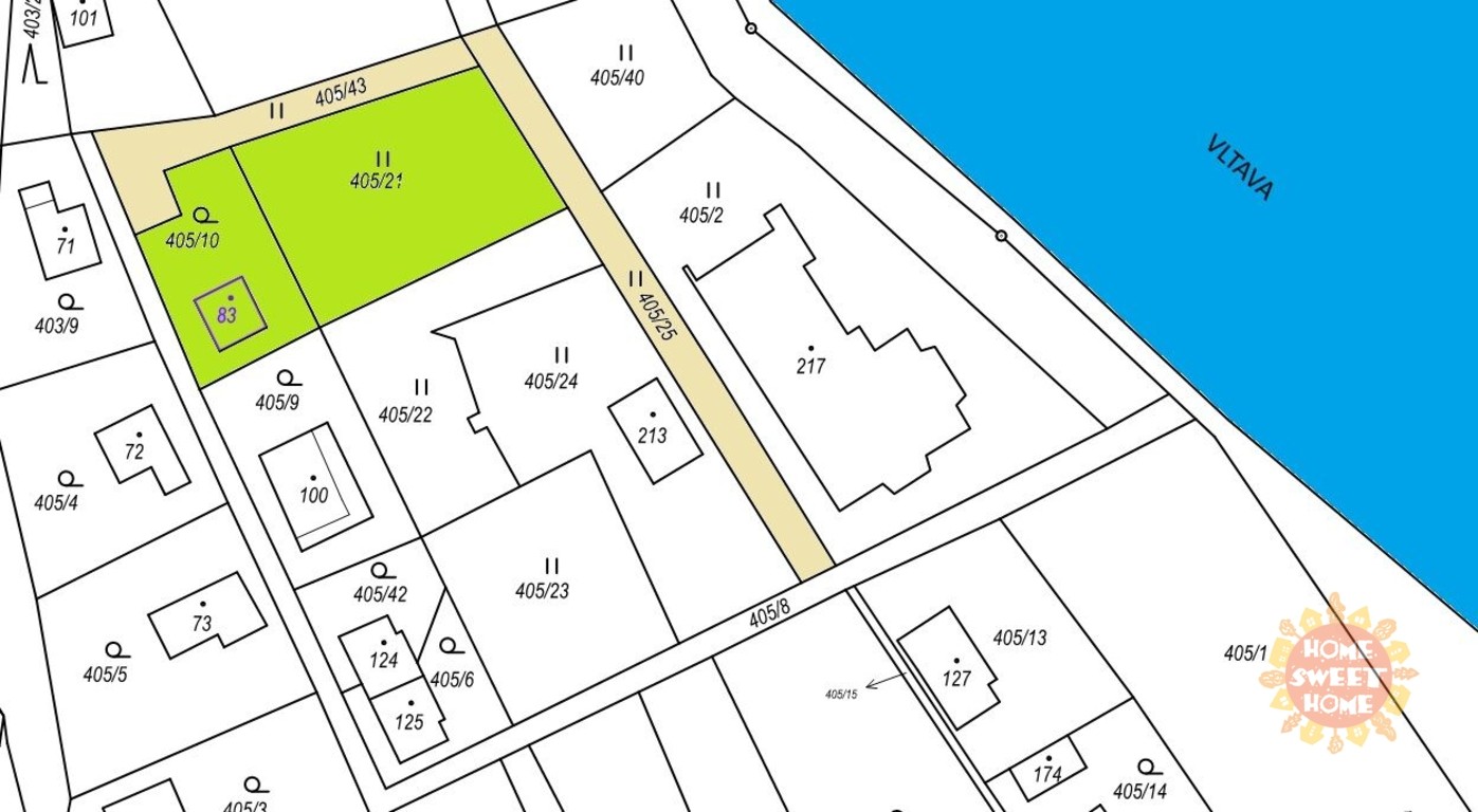 Pozemek pro bydlení · 816 m² · Kamýk nad Vltavou - 2