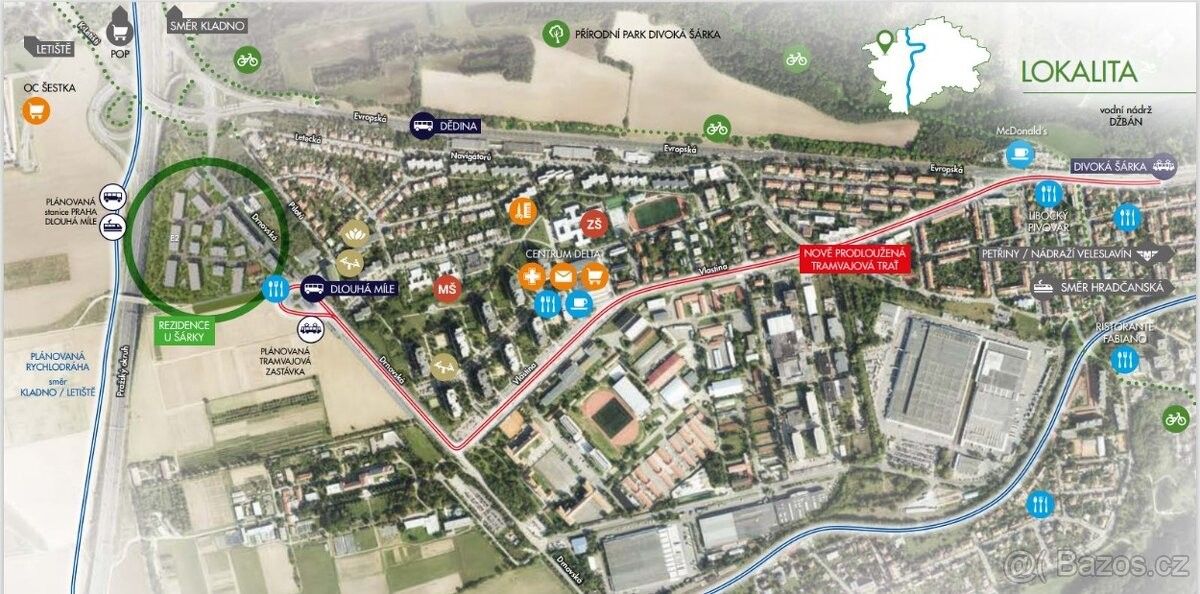 Pronájem byt - Praha, 160 00