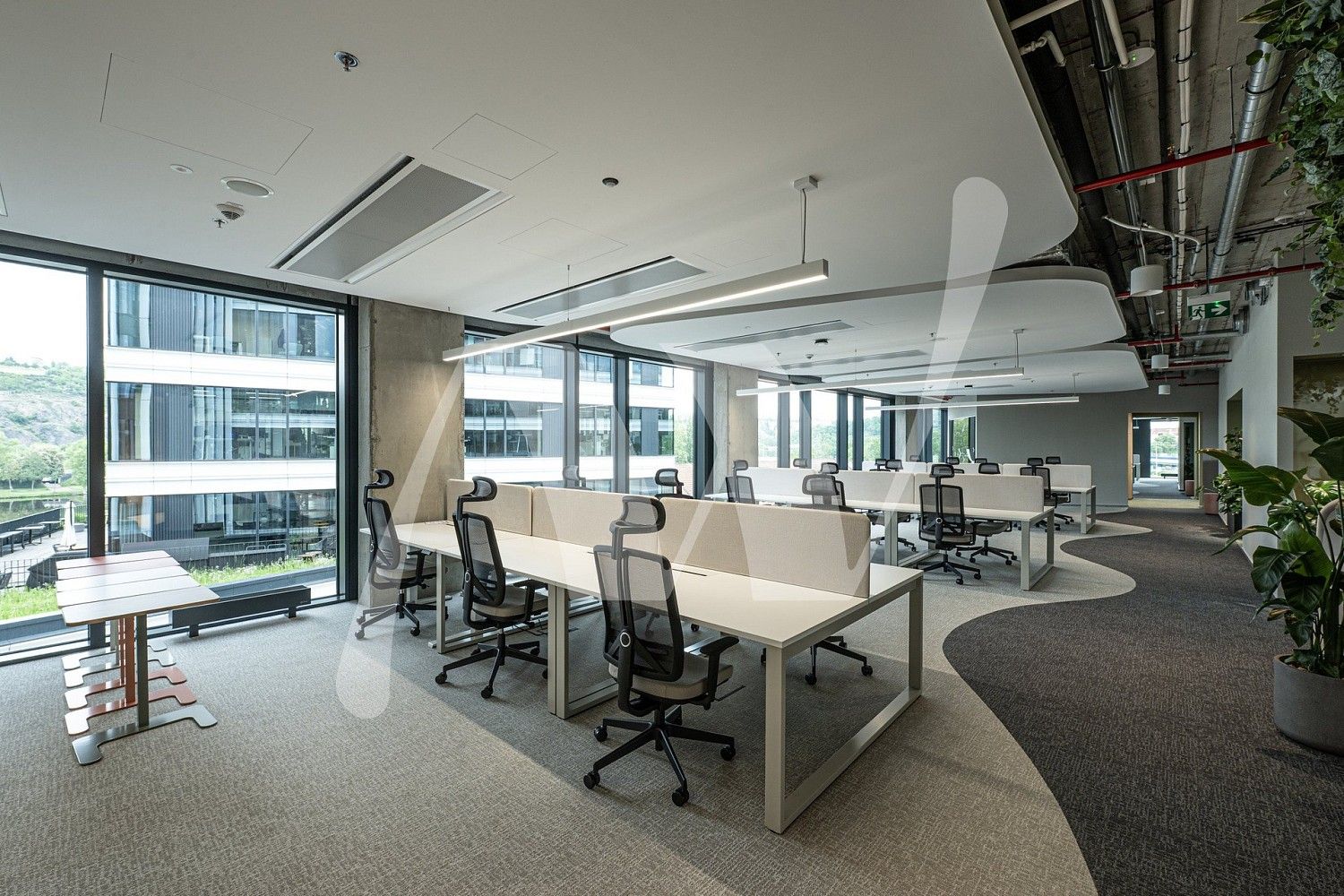 Pronájem kancelář - Praha - Holešovice, okres Praha 7, Hlavní město Praha, 1 208 m² - 5