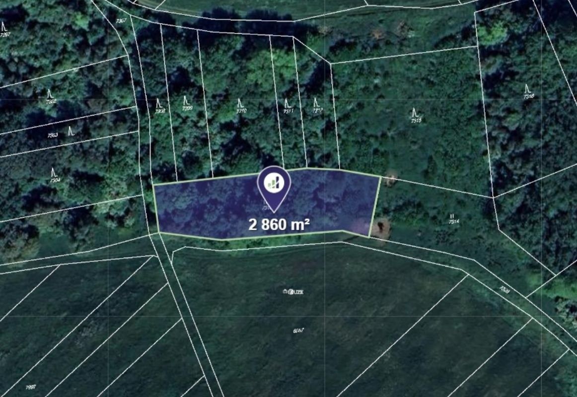 Louka, 953 m²